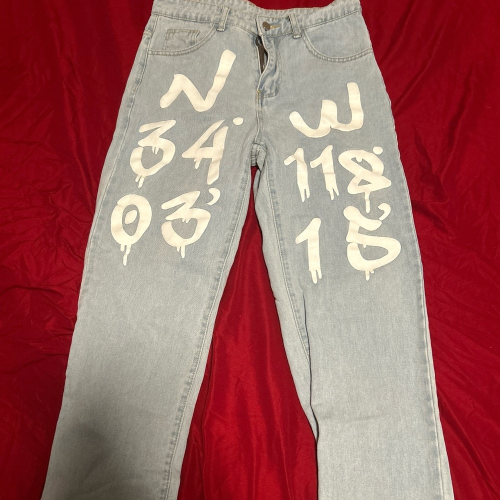 Coordinate Drip Jeans